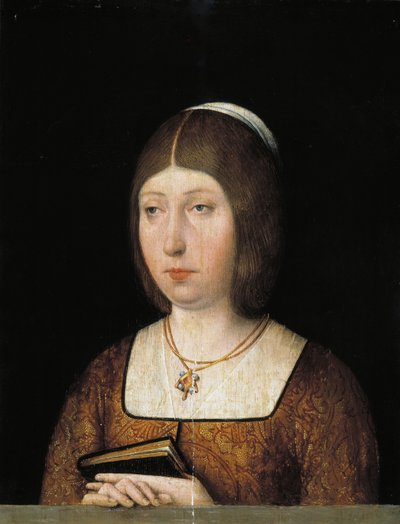Queen Isabella I of Castile, c. 1490 by Unbekannt