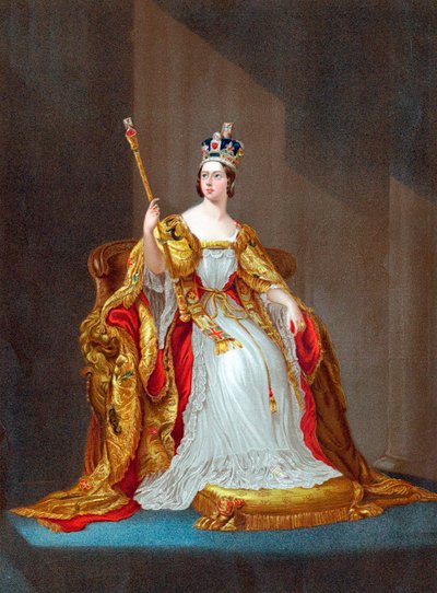 Queen Victoria, 1838 by Unbekannt