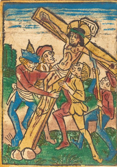 Raising the Cross by Unbekannt