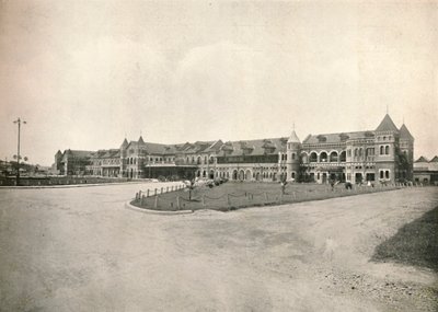 Rangoon Railway Station by Unbekannt