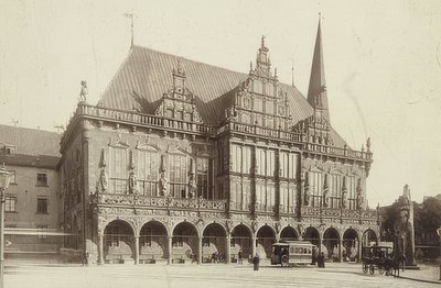 Town Hall in Bremen by Unbekannt