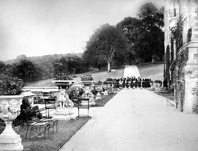 Rear Garden, Flete, c1882 by Unbekannt