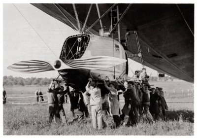 Rear Gondola, Zeppelin LZ 127 Graf Zeppelin, 1933 by Unbekannt