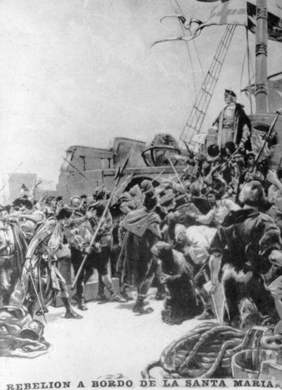 Rebellion on Board, 15th Century, 1920s by Unbekannt