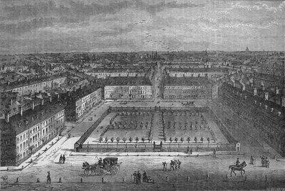 Red Lion Square, London, in 1800 by Unbekannt