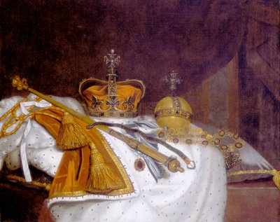 Regalia of Charles II by Unbekannt