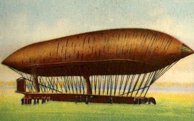 Renard and Krebs Airship by Unbekannt
