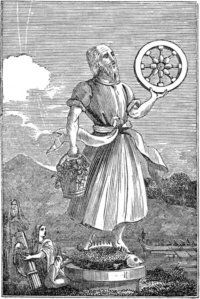 Representation of Crodon, 1834 by Unbekannt