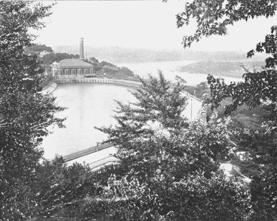 Reservoir, Eden Park, Cincinnati, Ohio, USA, c1900 by Unbekannt