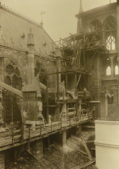 Restoration of Flying Buttresses by Unbekannt