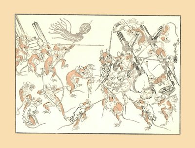 Retribution, the Rats and the Cat, 1878 by Unbekannt