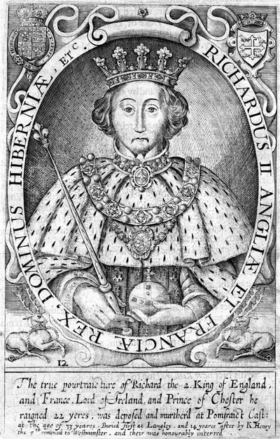 Richard II, King of England by Unbekannt