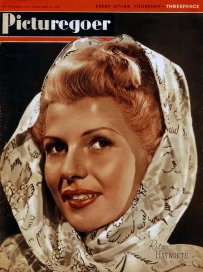 Rita Hayworth 1918-1987, American actress by Unbekannt