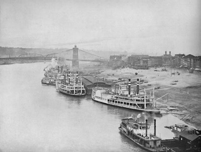 River Front, Cincinnati, Ohio, c1897 by Unbekannt
