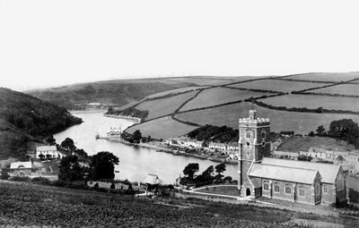 River Yealme, Noss Church by Unbekannt