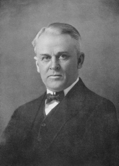 Robert Andrews Millikan, American physicist by Unbekannt