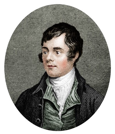 Robert Burns, Scottish poet, 1877 by Unbekannt