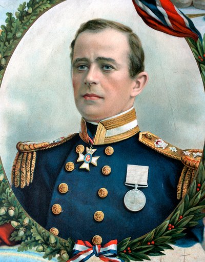 Robert Falcon Scott, British Antarctic explorer, 1914 by Unbekannt