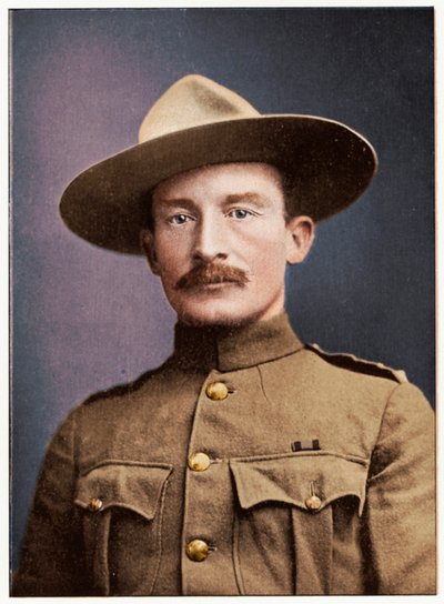 Robert Stephenson Smyth Baden-Powell, British Soldier, c1900 by Unbekannt