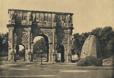 Roma - Arch of Constantine AD 315 by Unbekannt