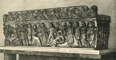Roman Sarcophagus, 1890 by Unbekannt