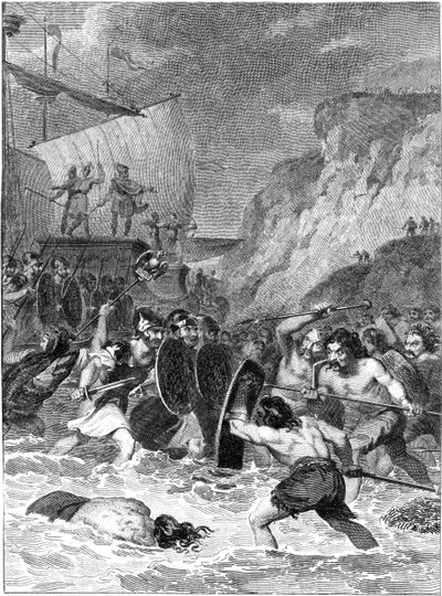 Roman invasion of Britain by Unbekannt