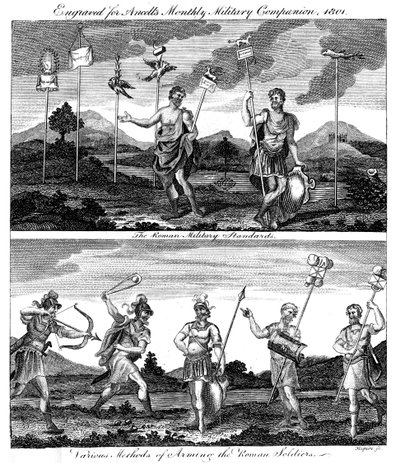 Roman soldiers by Unbekannt