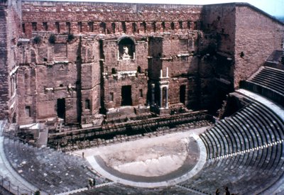 Roman Theatre at Orange, France by Unbekannt