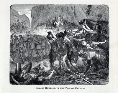 Romans Humbled in the Pass of Caudium by Unbekannt