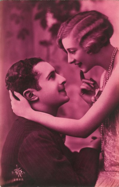 Romantic Postcard, c1920s by Unbekannt