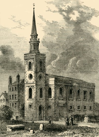 Rotherhithe Church, 1750 by Unbekannt