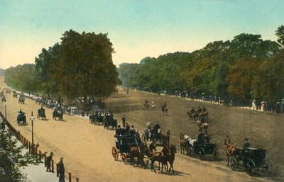 Rotten Row, Hyde Park, London, c. 1910 by Unbekannt