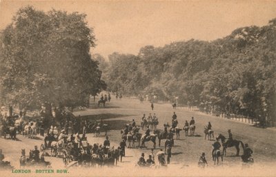Rotten Row, London, c1900 by Unbekannt