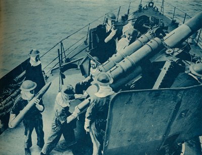 Royal Navy Makes Invasion Possible by Unbekannt