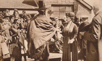 Royal tour of Wales by Unbekannt