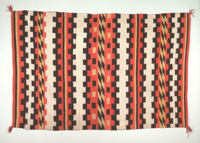 Rug Banded Pound Blanket Style by Unbekannt