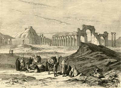 Ruins of Palmyra by Unbekannt