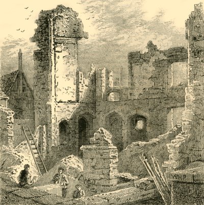 Ruins of the Convent of St. Clare by Unbekannt