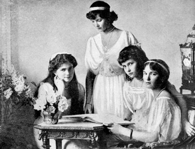 Russian Royal Ladies, Tsarkoe Military Hospital by Unbekannt