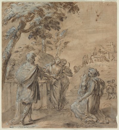 Ruth and Boaz, 1600s by Unbekannt