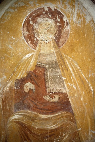 Saint-Savin abbey romanesque painting, Saint-Savin-sur-Gartempe, France by Unbekannt