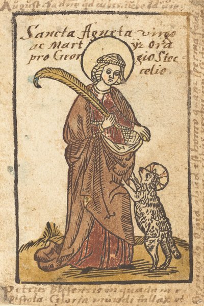 Saint Agnes by Unbekannt