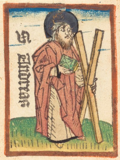 Saint Andrew by Unbekannt