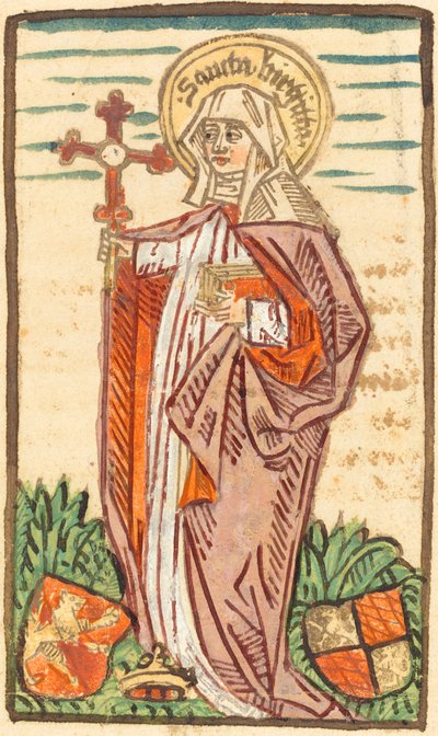 Saint Bridget by Unbekannt