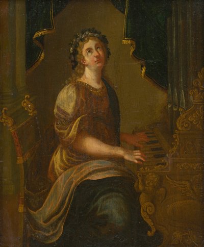 Saint Cecilia by Unbekannt