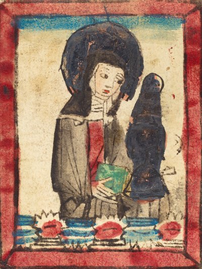 Saint Clare of Assisi, 1450-1470 by Unbekannt