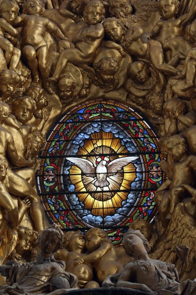 Saint Maximin Basilica. The Holy Spirit. France by Unbekannt