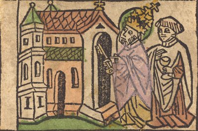 Saint Peter as Founder of the Church by Unbekannt