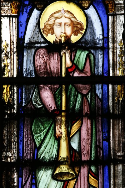 Sainte-Clotilde church. Angel by Unbekannt