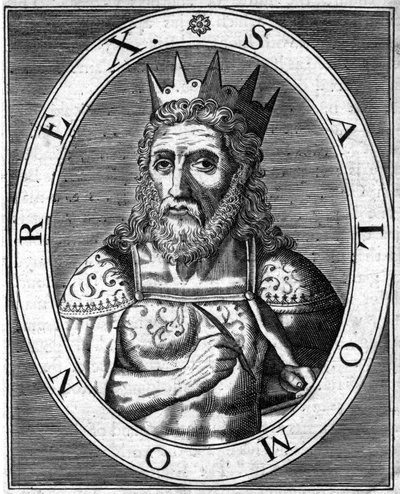Portrait of King Solomon by Unbekannt